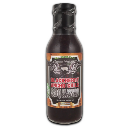 Croix Valley Blackberry Ancho Chile BBQ And Wing Sauce 12 Oz