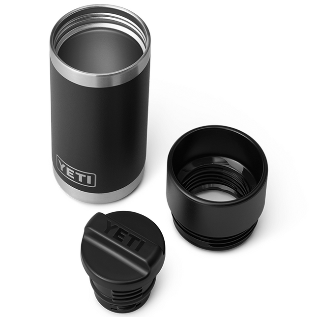 YETI Rambler 12 oz mit Hotshot Cap Schwarz