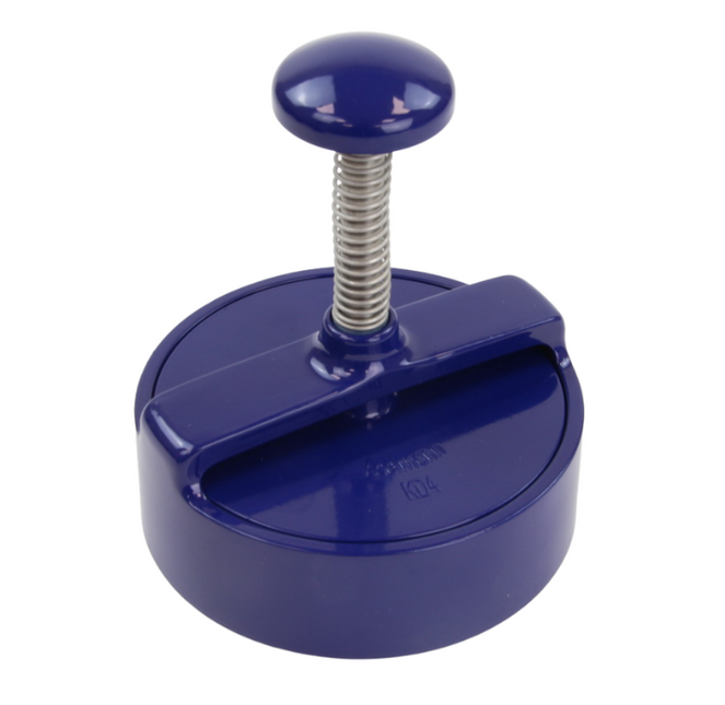 Aluminum Hamburger Press Blue Ø125mm