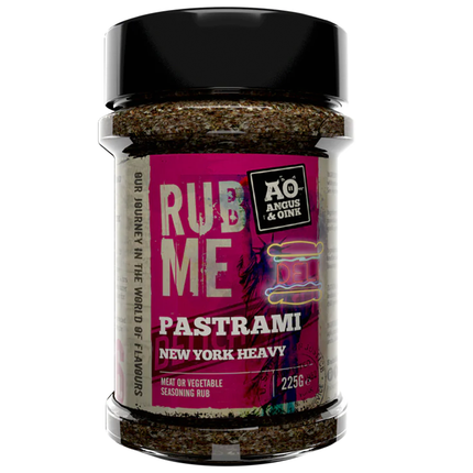 Angus&amp;Oink (Rub Me) New York Heavy Pastrami BBQ Rub 200 Gramm