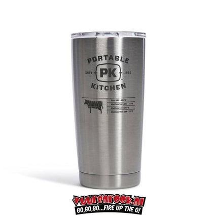 PK Branded Yeti 200z Rambler With Lid