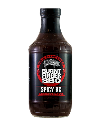 Burnt Finger BBQ Spicy KC Barbecue Sauce 19.2 oz