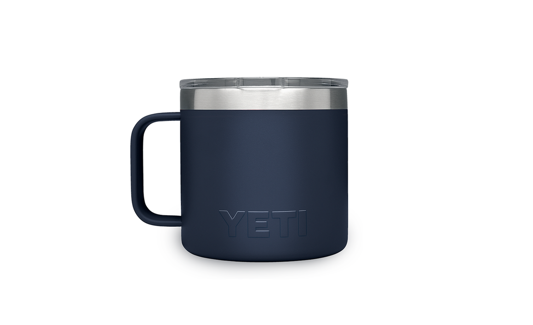 Yeti Rambler Tasse, 14 oz, Marineblau