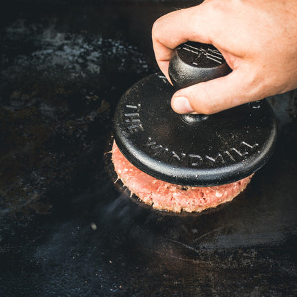 The Windmill Cast Iron Smashburger Tool