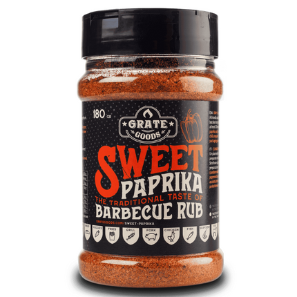 Grate Goods Sweet Paprika BBQ Rub 180 gram