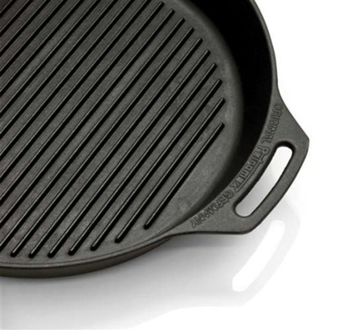 Petromax Cast Iron Grill Skillet 30cm met Twee Handvaten