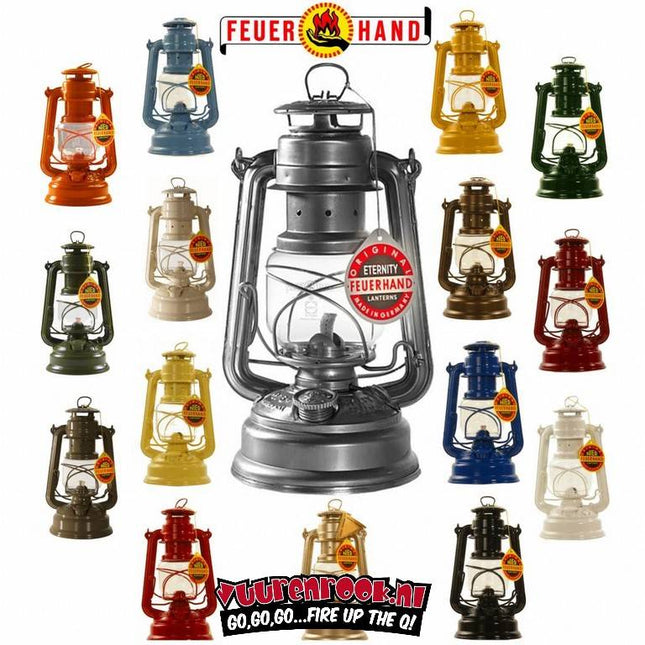 Original Feuerhand Storm Lantern Olive