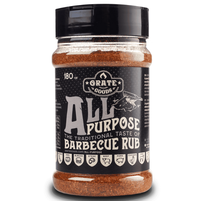 Grate Goods Premium Allzweck-BBQ-Rub 180 Gramm