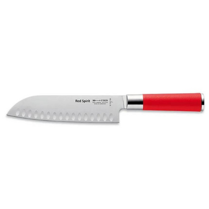 F-Dick Red Spirit Santoku Gewelfd 18cm