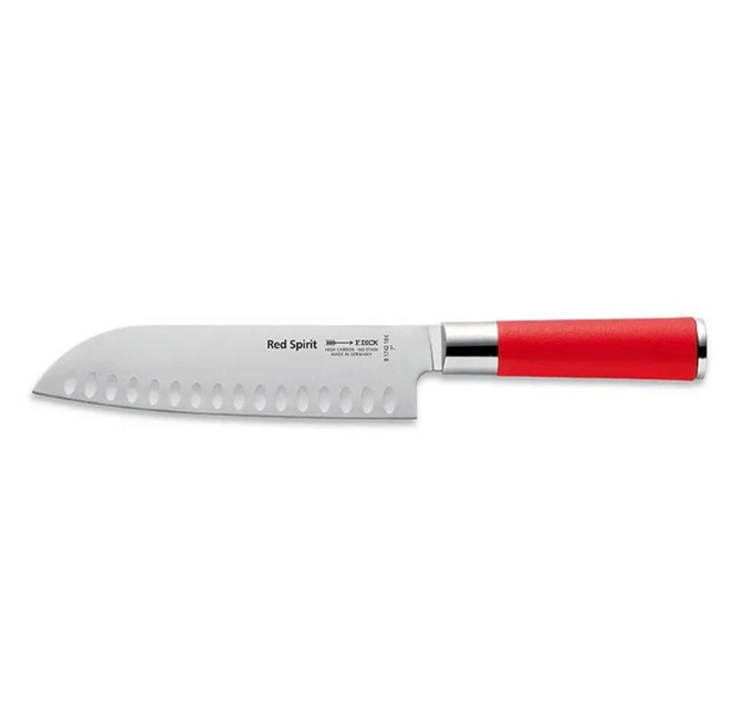 F-Dick Red Spirit Santoku gebogen 18 cm