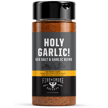 Fire&Smoke Holy Garlic Sea Salt & Garlic Blend 8.7 oz