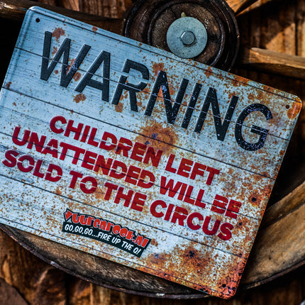 Vuur&Rook Circus Mancave Sign - Limited Edition