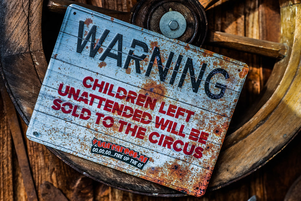 Vuur&Rook Circus Mancave Sign - Limited Edition