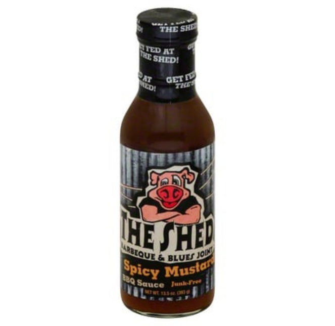 The Shedd Spicy Senf BBQ Sauce 13,5 oz