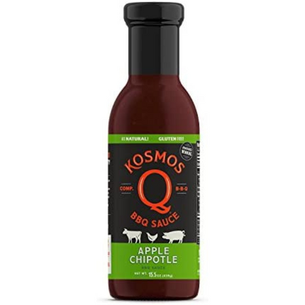 Kosmos Sweet Apple Chipotle BBQ Sauce 15.5oz