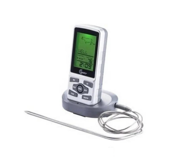 Sunartis wireless meat and barbecue thermometer with timer