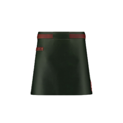 Witloft Green/Congac Leren Sloof Waist Down Leather Collection