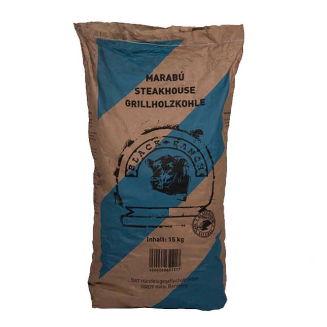 Black Ranch Marabu Houtskool 15 kg