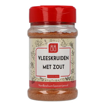 Van Beekum Vleeskruiden met Zout 230 gram