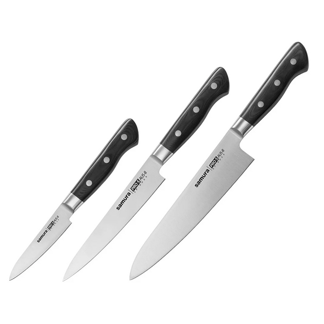 Samura Pro-S Knife Set 3-Piece