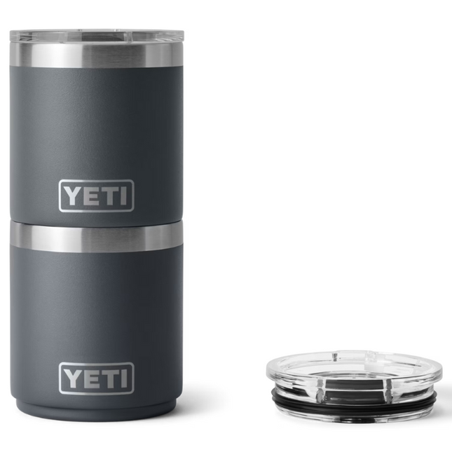 Yeti Rambler Lowball 10 oz Rambler Holzkohle