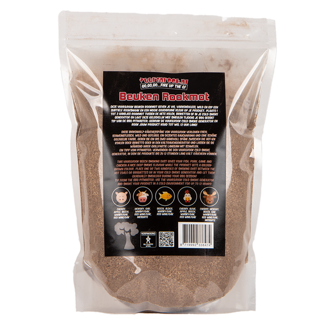 Vuur&amp;Rook Smoke moth Beech 1.5 kg