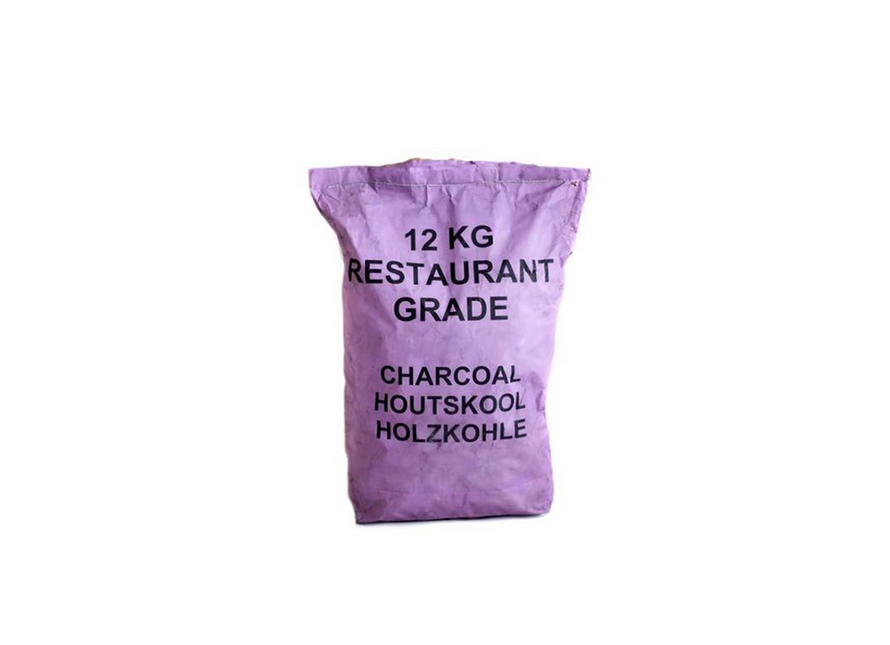 Vuur&amp;Rook South African Restaurant Grade Lump Charcoal 100% Black Wattle 12 kg