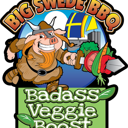 Big Swede BBQ 'Badass Veggie Boost' BBQ Rub 9.9oz