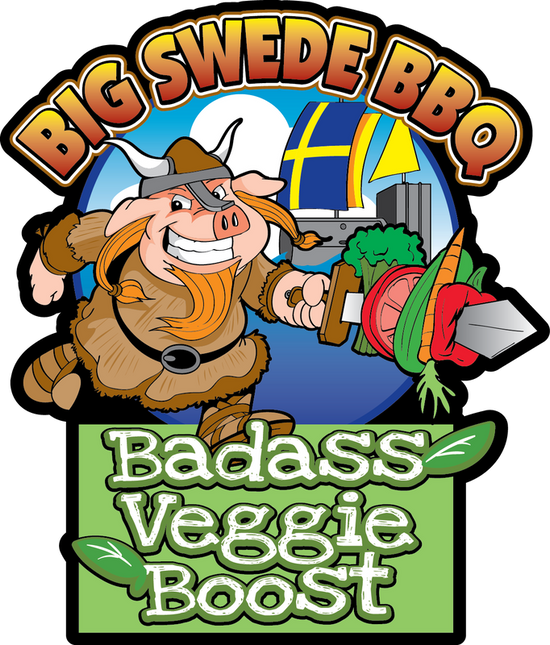 Big Swede BBQ 'Badass Veggie Boost' BBQ Rub 9.9oz