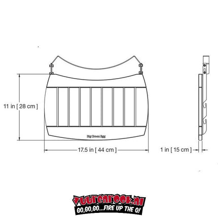 Big Green Egg Egg Mates MiniMax aus Akazienholz