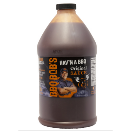 BBQ Bob's Hav'n a NEW BBQ Sauce ½ Gallon