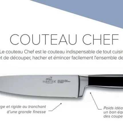 Sabatier Couteau Chef's Knife 20 cm