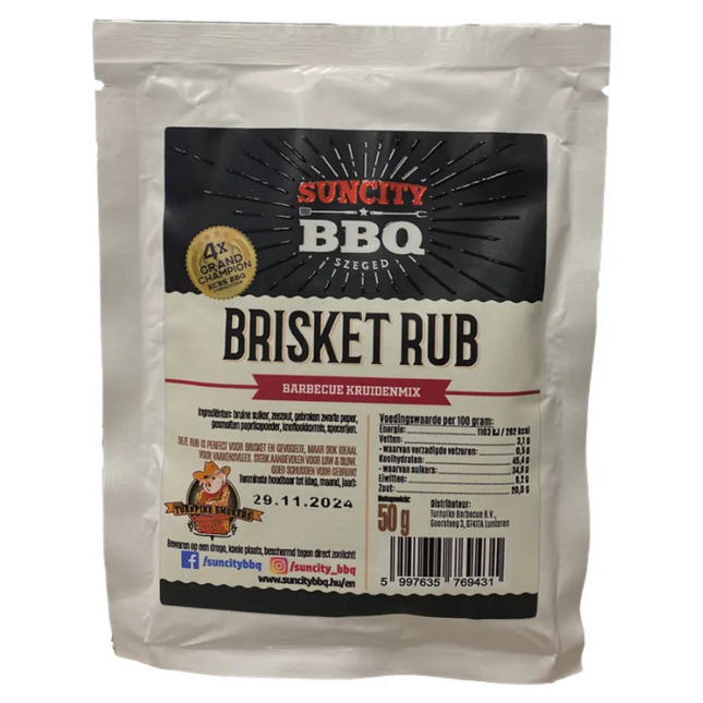 SunCity BBQ Brisket Rub 50 Gramm