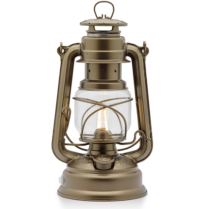 Original Feuerhand Storm Lantern Bronze LED