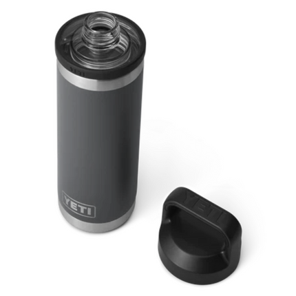 YETI Rambler 18 oz Bottle Chug Charcoal