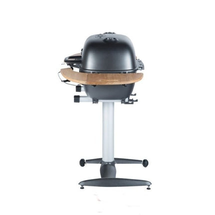 PK360 Grill &amp; Smoker Graphit mit Beistelltischen aus Teakholz