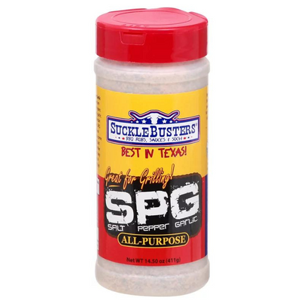 SuckleBusters Salt Pepper 'n Garlic BBQ Rub 4oz