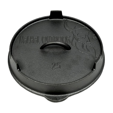 Valhal Outdoor Deksel en Grill Skillet 25 cm