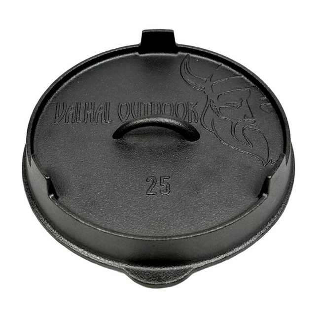 Valhal Outdoor Deksel en Grill Skillet 25 cm