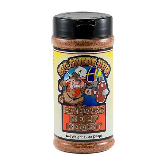 Big Swede BBQ 'Badass Beef Boost' BBQ Rub 12oz