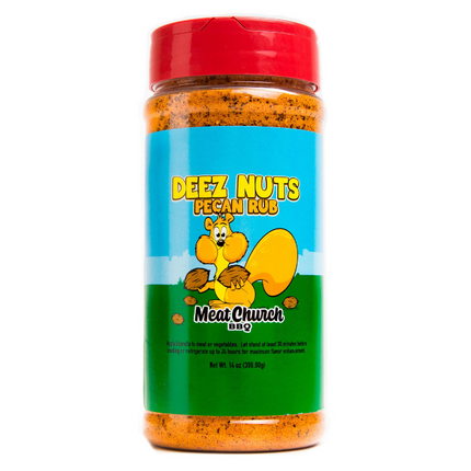 Meat Church Deez Nuts Honey Pecan BBQ Rub 14oz