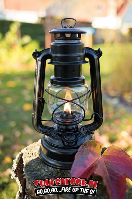 Original Feuerhand Storm Lantern Black