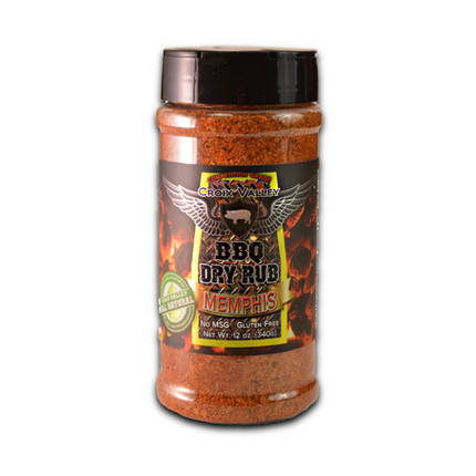 Croix Valley Memphis BBQ Dry Rub 12 oz 