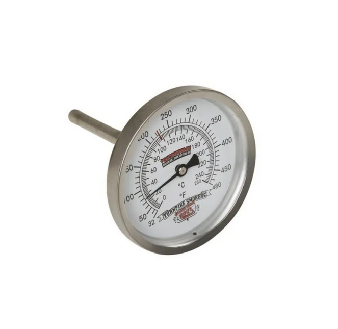 Turnpike Smokers Edelstahl-Thermometer 80 mm