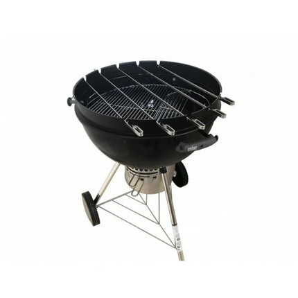 BBQ Rotisserie Ring 57cm with Skewers Set