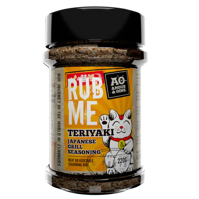 Angus&amp;Oink (Rub Me) Teriyaki Japanisches Grillgewürz 200 Gramm