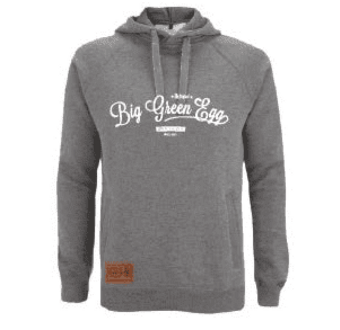 Big Green Egg Hoodie Grey