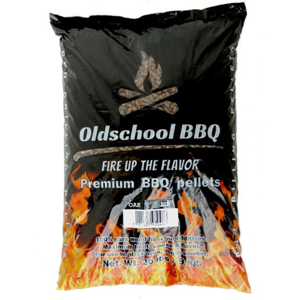 Oldschool BBQ Oak Pellets 9 kg