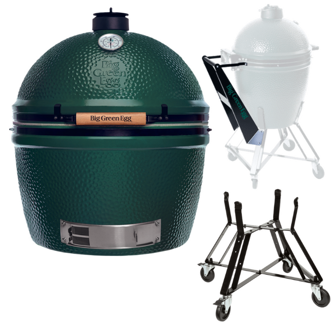 Big Green Egg XXLarge + Nest + Handler