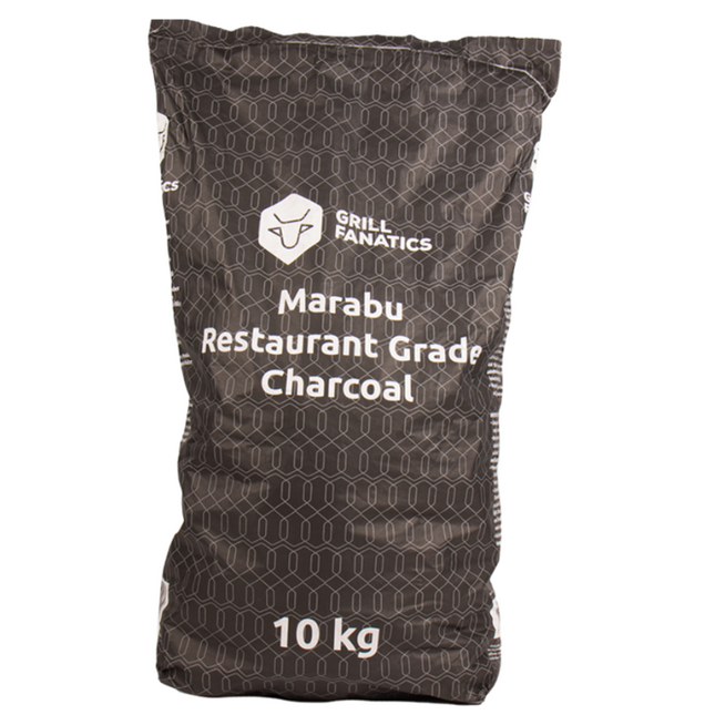 Grill Fanatics Restaurant Grade Marabu Charcoal 10 kg